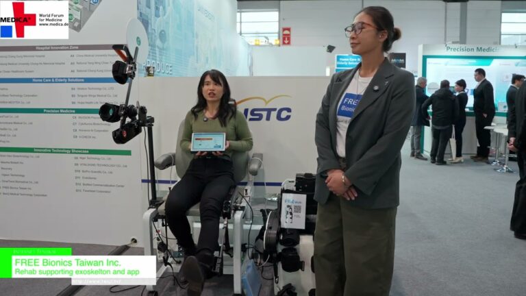 [MEDICA 2024] „RimBO“ Reha-unterstützendes Exoskelett und App - KOSTENLOSE Bionics Taiwan Inc.
