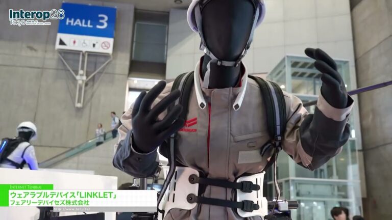 LINKLET, das tragbare Gerät - FAIRY DEVICES Inc. [Interop Tokyo 2026]