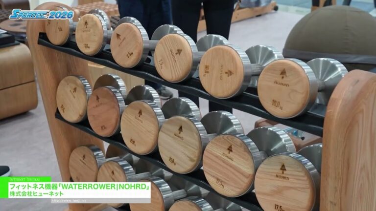 Fitnessgeräte WATERROWER|NOHRD - HUNET Co., Ltd. [SPORTEC 2026]