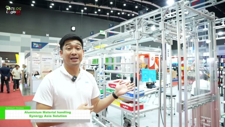 Aluminium-Materialhandhabung - Synergy Asia Solution [TILOG-LOGISTIX 2026]