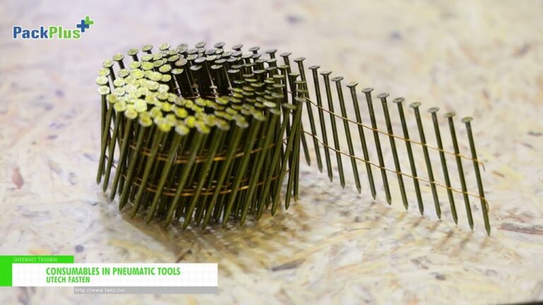 Verbrauchsmaterialien für Druckluftwerkzeuge – UTECH Fasten [PackPlus 2026]