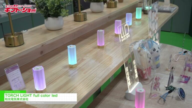 LED-Taschenlampe in Vollfarbe - Wako Denki Co., Ltd. [The 102nd TOKYO INTERNATIONAL Gift Show Autumn 2026]